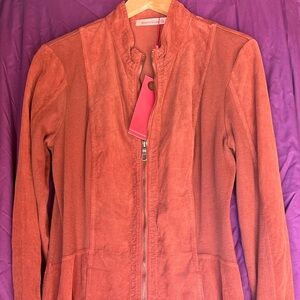 Wearables Corduroy Rust Colored Jacket